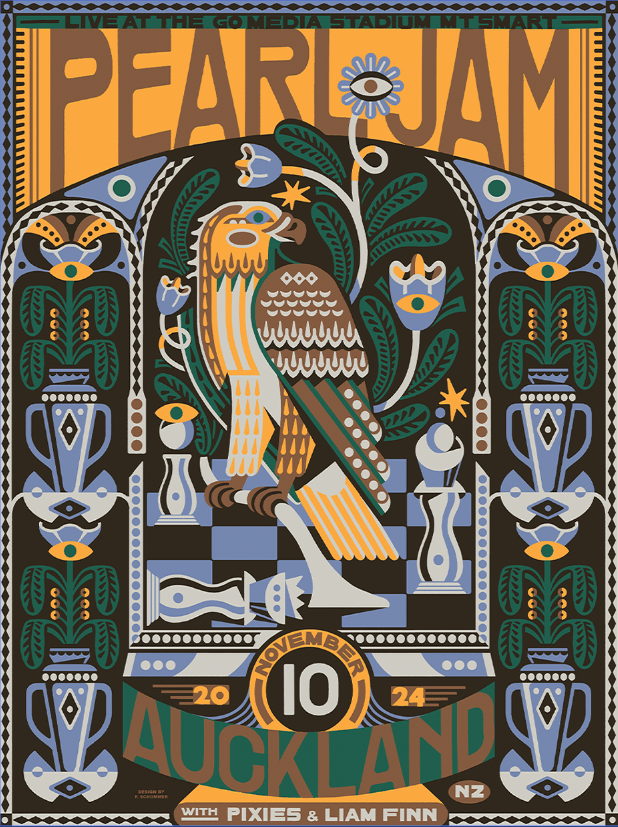 PEARL JAM - AUCKLAND | Onlineshop: Florian Schommer